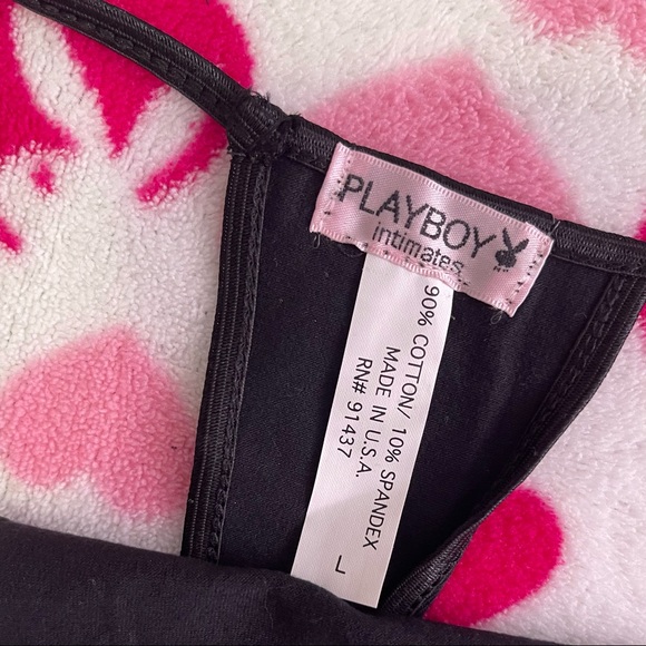 SOLD Playboy Intimates Thong Panty - Picture 3 of 3